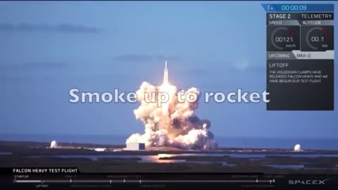 Falcon Heavy CGI errors