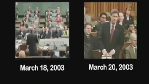 Iraq War Parliamentary speeches conspiracy