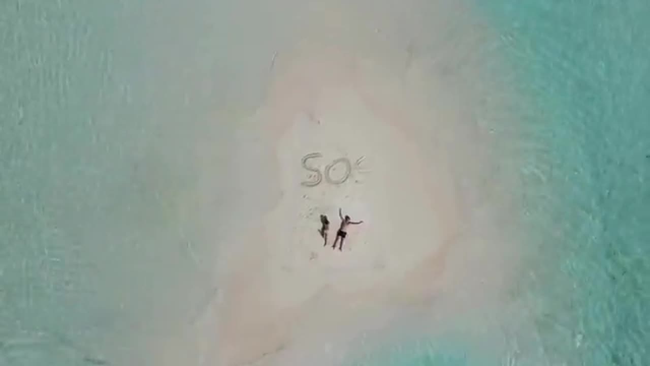 SOS on a desert island