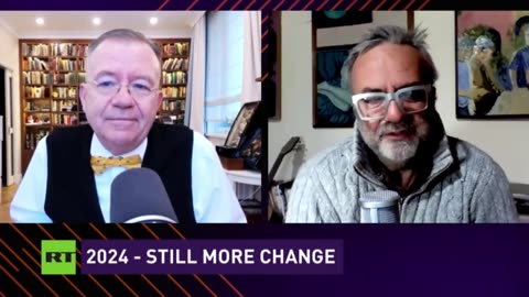 Cross Talk , RT, Bullhorns, 2024 - still more change.