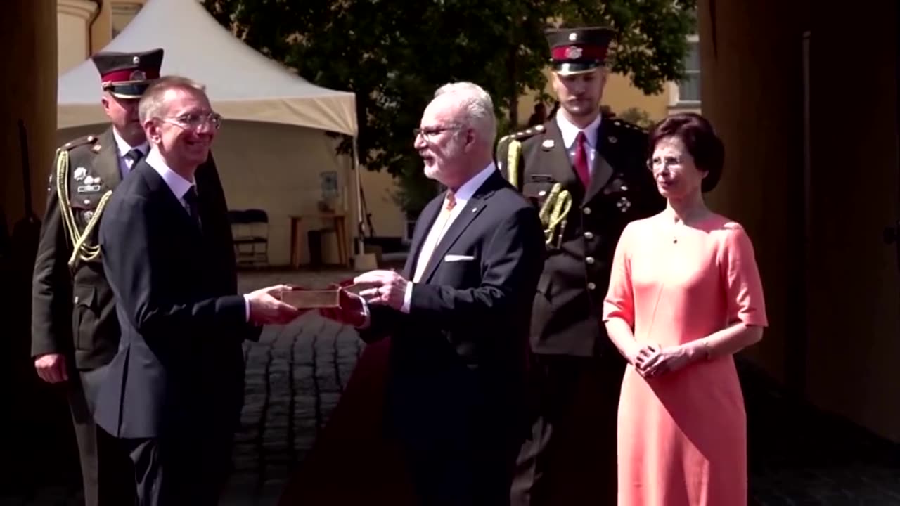 First openly gay president of the EU is inaugurated in Latvia