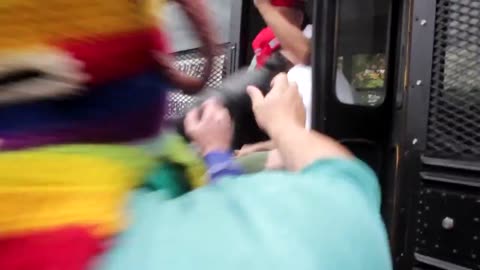 Aug 17 2019 Portland 1.5.2 Antifa attacks people on a bus.