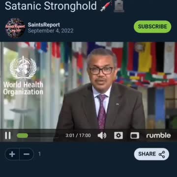 ⚫1863(1666). 🚨🚨 SABOTAGE HERE AT RUMBLE/SAINTSREPORT 🚨🚨