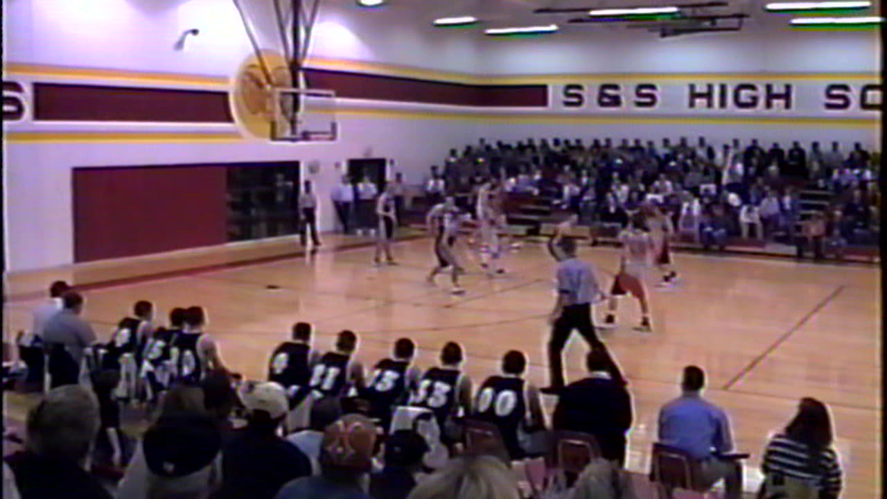 Howe Bulldogs vs. Tom Bean Tomcats, district championship, 2/19/1999