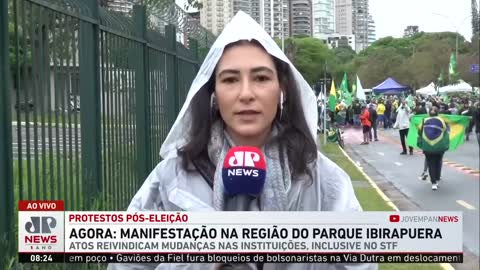 Manifestação acontece nesta quarta (02) na região do parque do Ibirapuera