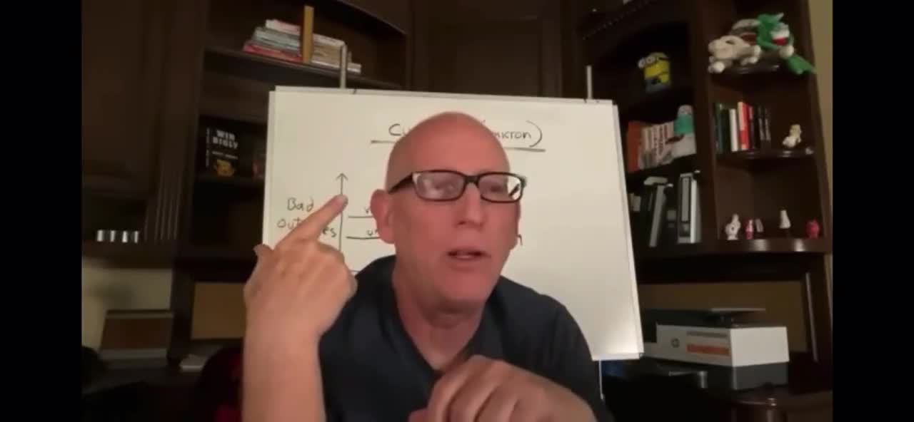 Scott Adams just broke the internet. "The anti-vaxxers clearly won, you're the winners!"