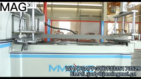 cnc cutting saw for aluminum profile #cutting #cuttingsaw #aluminumcutting #aluminumwindow