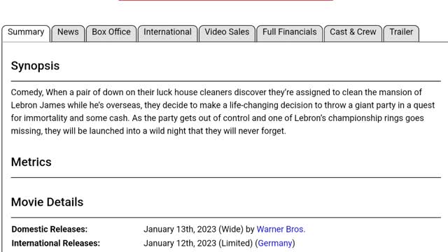 House party Blu ray and DVD release date leaked