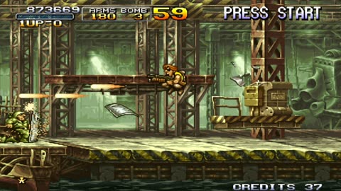 Metal Slug 2 Mission 06 Final Mission #gamer #retrogaming #arcadegame #metalslug