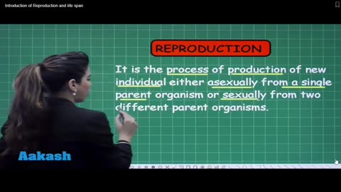 Aakash itutor chapter reproduction