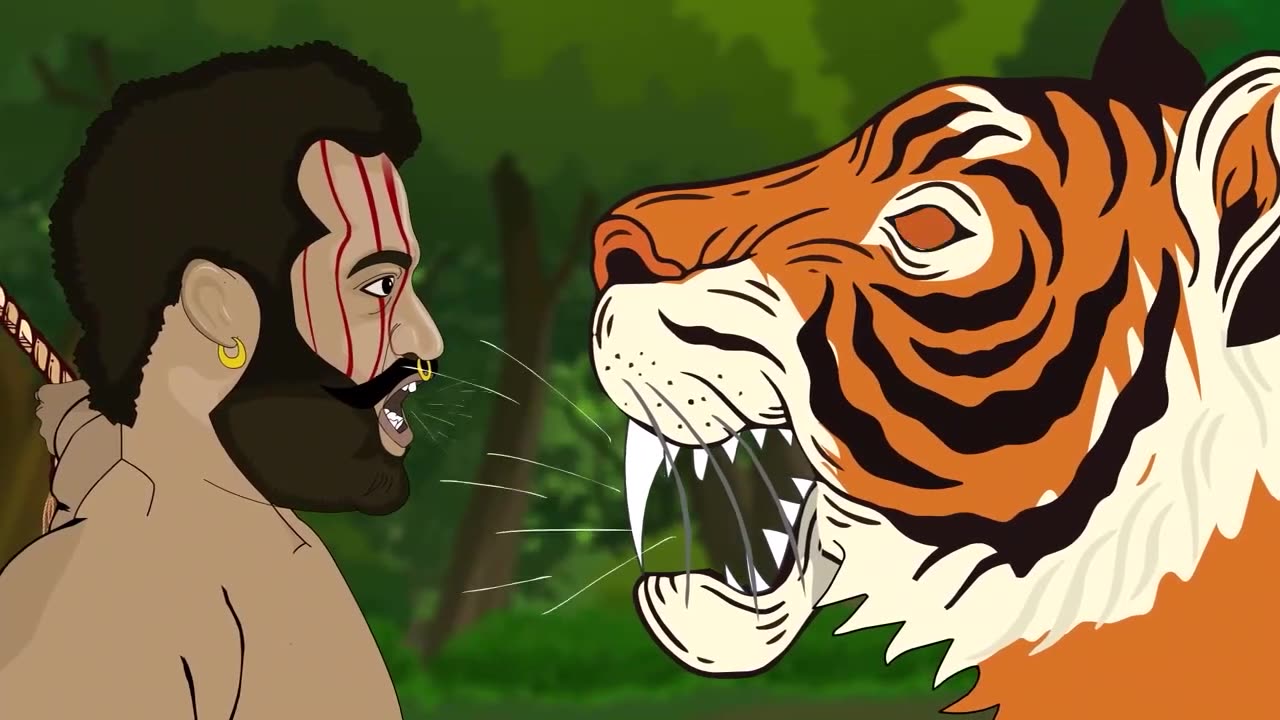 RRR movie trailer for cartoon