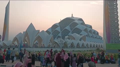 Mosque Aljabar West Java in Indonesia