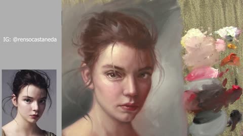 Oil painting - Ana Taylor - Time Lapse
