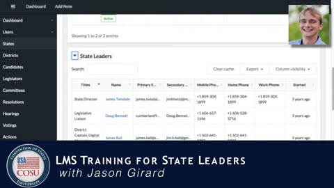 SGC 100: The Legislative Management System
