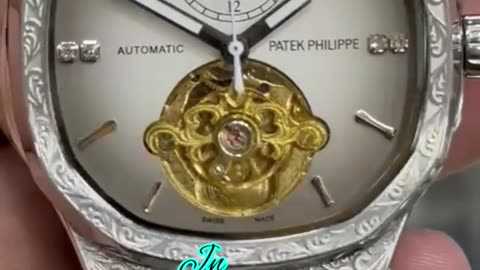 Patek Philip Luxurious Tourbillion Moonphase All Working