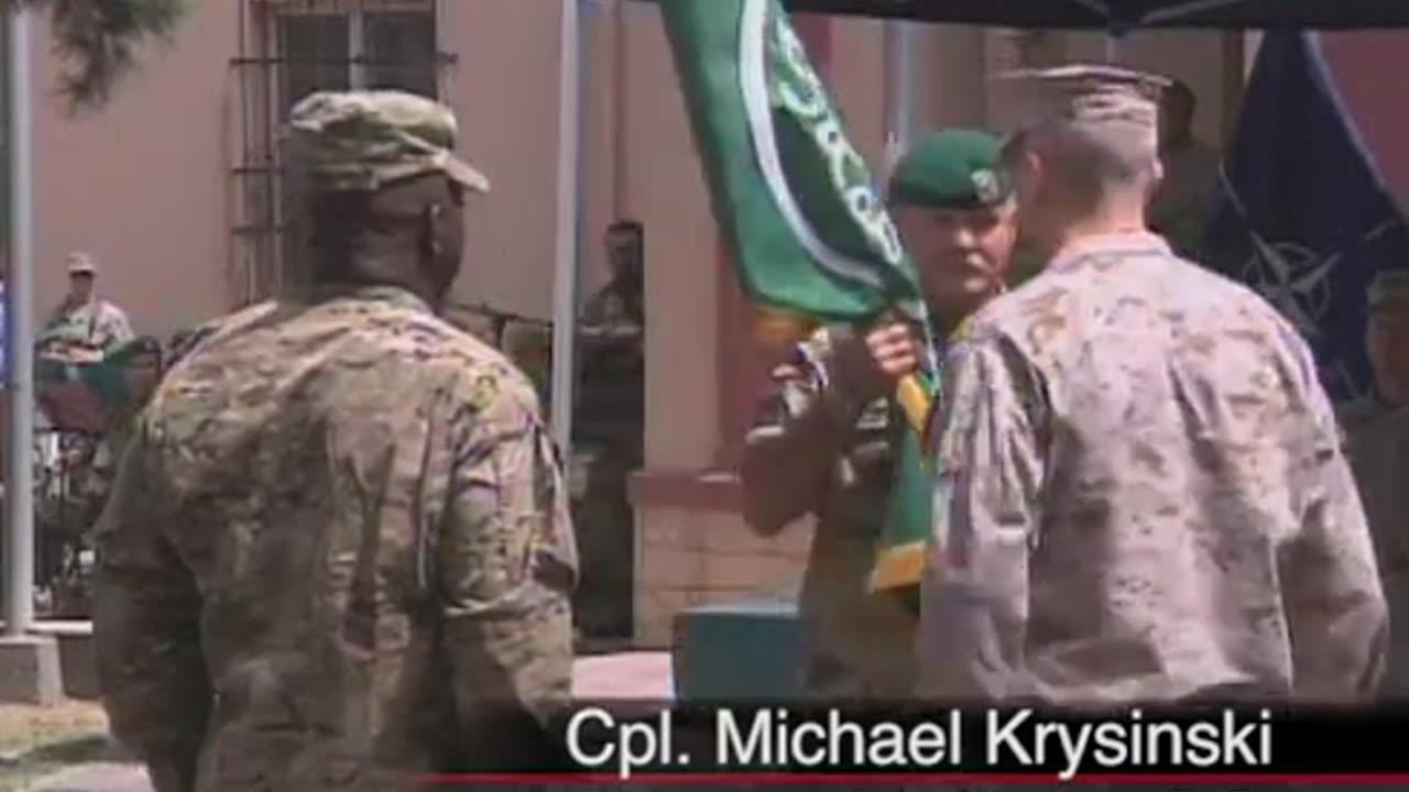 Marine Gen John Allen takes over in Afghanistan