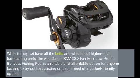 User Comments: Abu Garcia SMAX3 Silver Max Low Profile Baitcast Fishing Reel