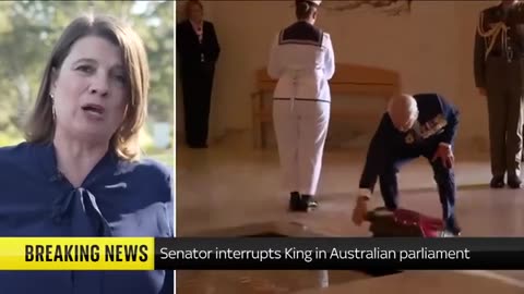 Australian Senator Screams At UK’s King Charles About Stealing Babies