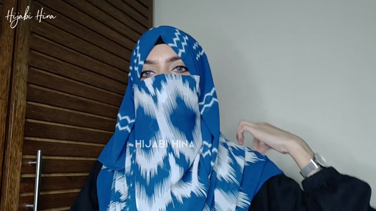 Summer Georgette Hijab With Niqab Tutorial || Georgette Hijab Style || Summer Hijab