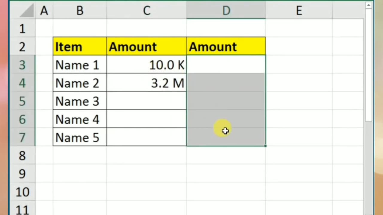 @short Excel hidden trick 99.9 log nahi jante hai