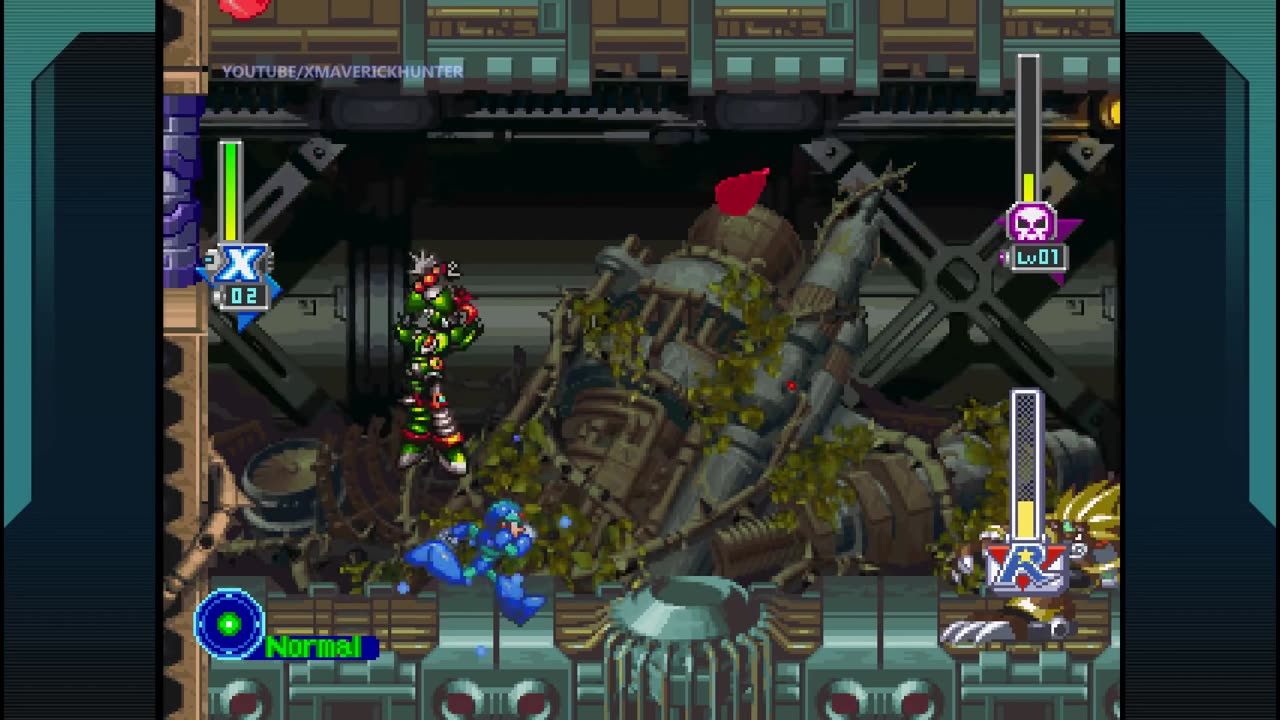 Challenge "Mega Man X" - Legacy Collection 1+2 vs (Axle The Red & Slash Beast)