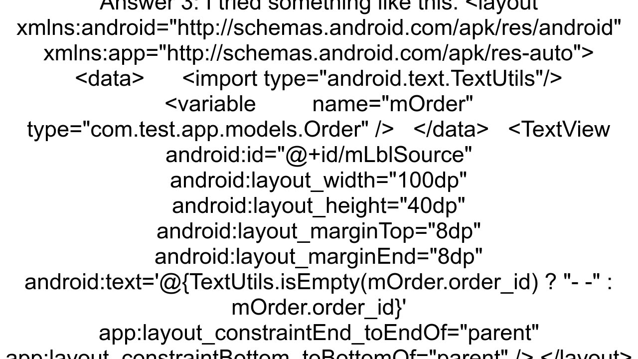 Data binding set property if it isn39t null