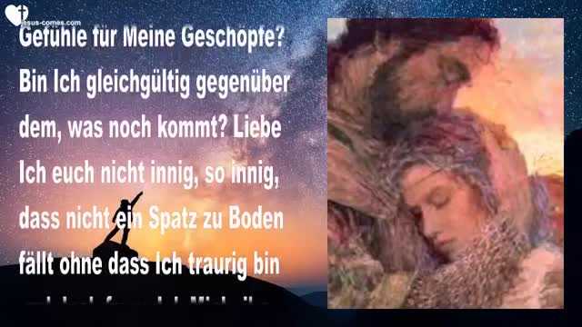 Übergebt eure Lieben in Meine Obhut & Haltet euren Tanz mit Mir durch ❤️ Liebesbrief von Jesus