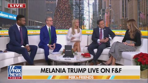 Melania Trump praises 'grown young man' Barron for his work on the campaign