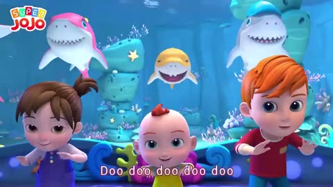 Baby Shark Dance Song More Nursery Rhymes & Kids Songs - Super JoJo and Family