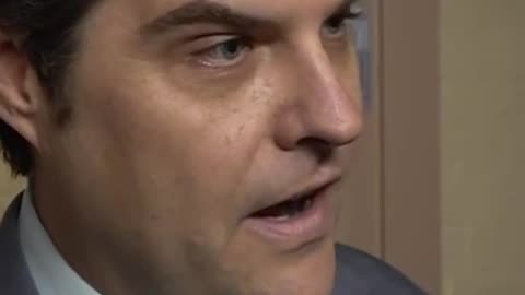 Matt Gaetz Comments on the Speaker of The House Vote.
