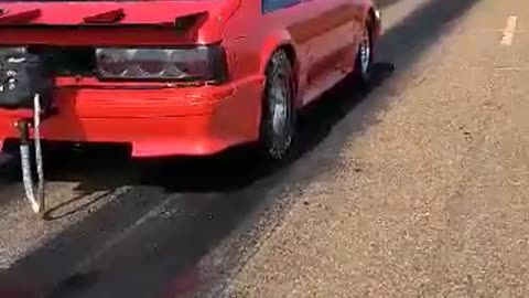 Asphault Street Testing on Slicks