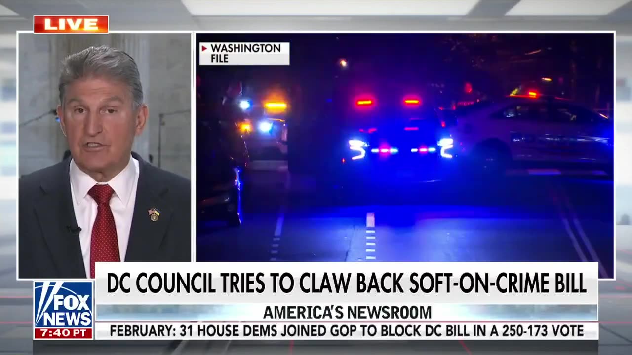 Sen. Joe Manchin predicts 'quite a few' Dems will side with Republicans on this issue