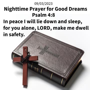 Nighttime Prayer For Good Dreams #shorts #grace #jesus #god #mercy #faith #blessed #love #peace