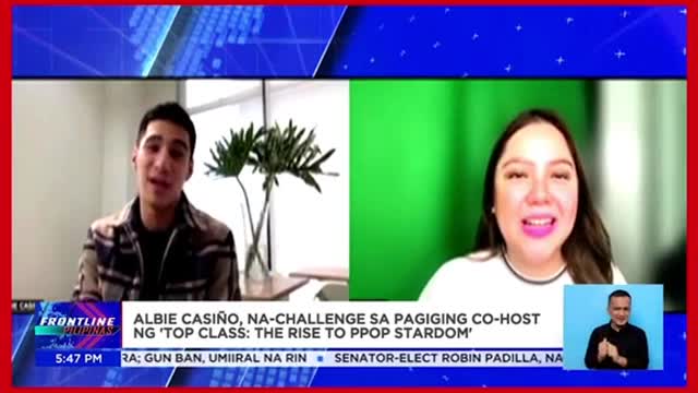 Albie Casiño, nachallenge sa pagigingCOhost ng 'Top Class'