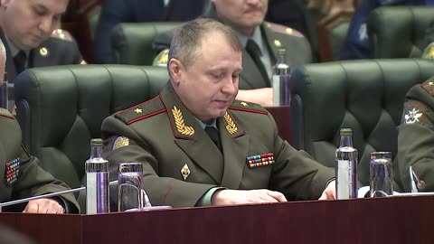 Opening remarks by Russian Defence Minister A.Belousov at meeting of CIS Defence Ministers Council