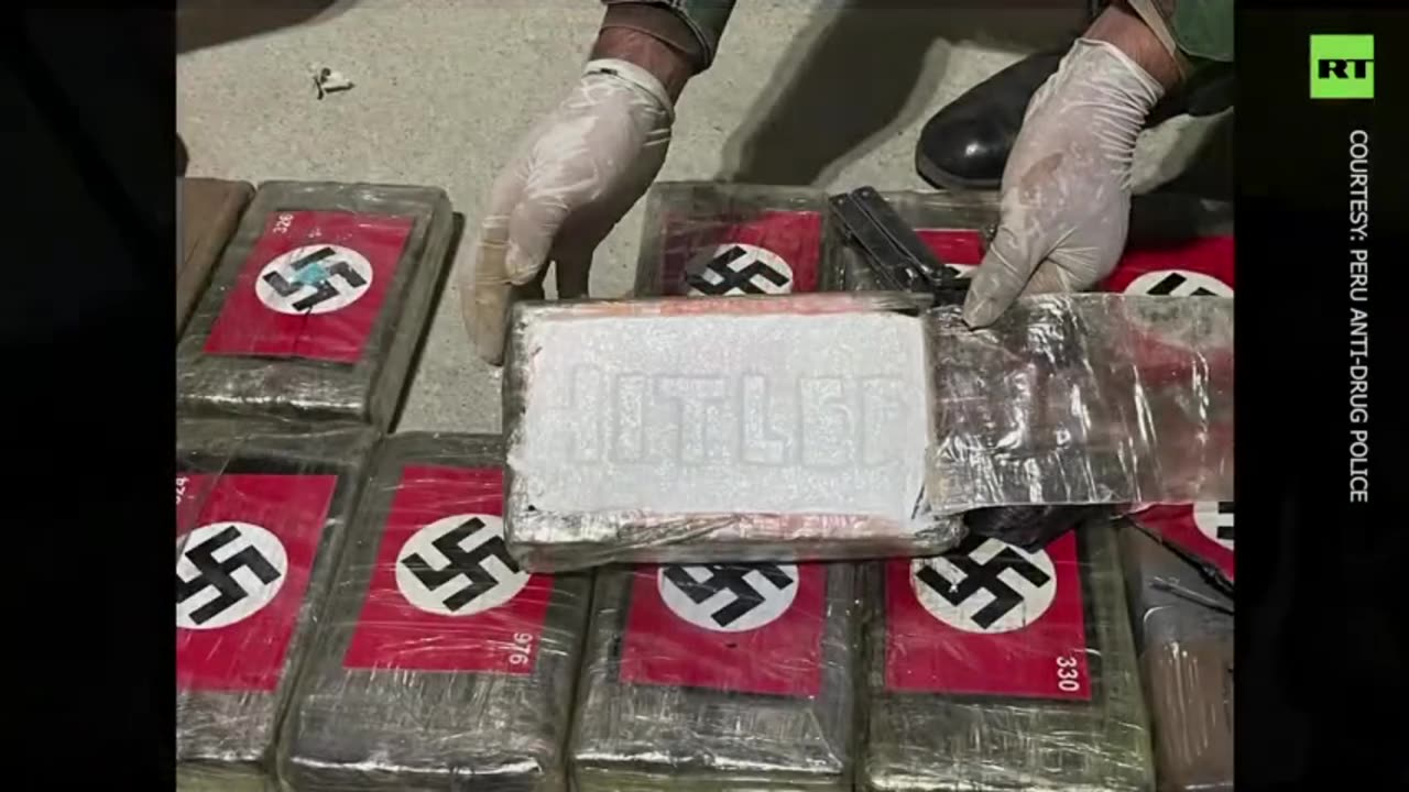Peru, Cocaine in Nazi packages found in container with ASPARAGUS