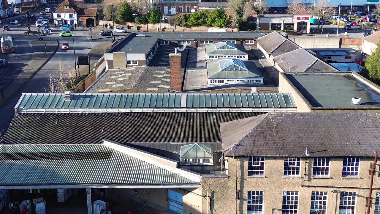 RoyalMail Sorting Office Aylesbury - Drone Footage