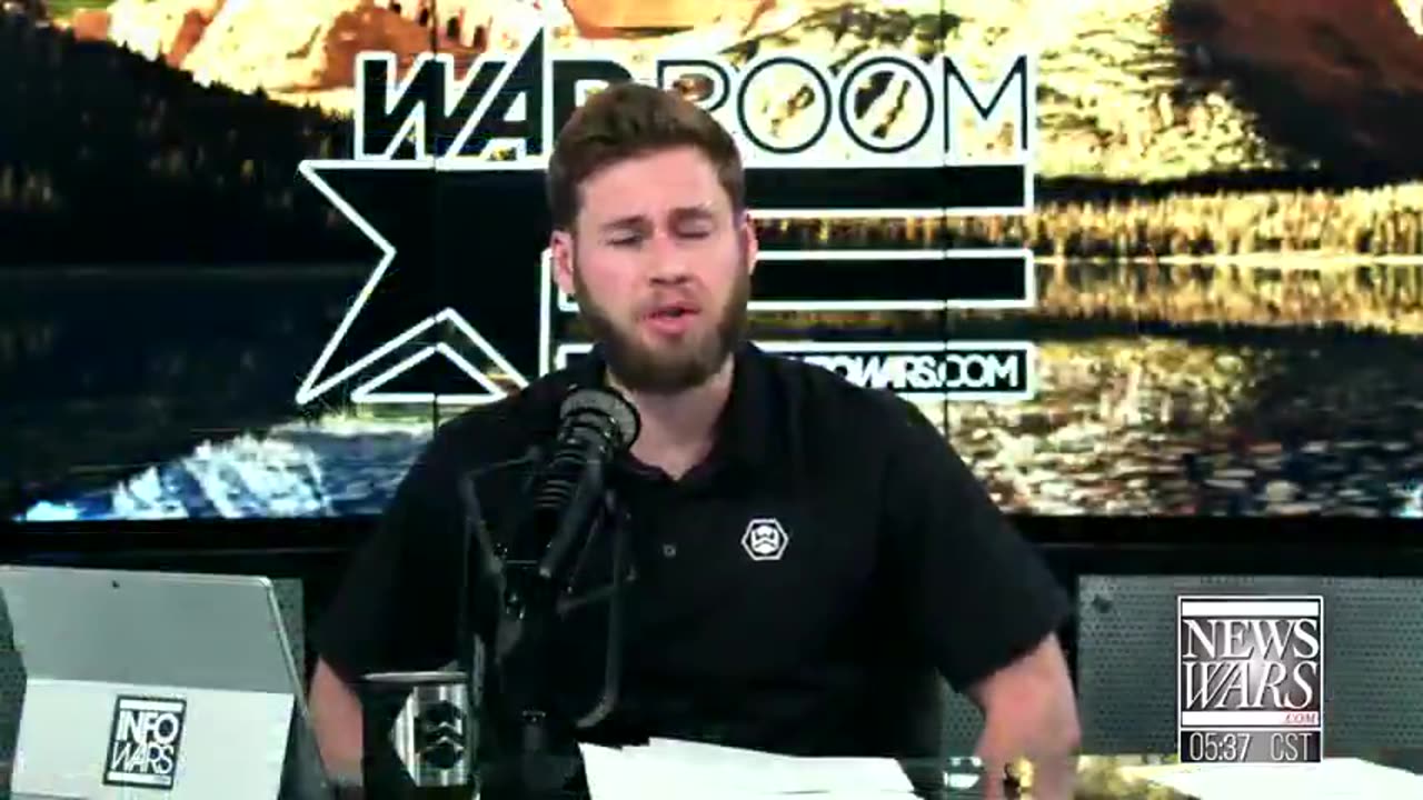 Bart Fine calls Owen Shroyer in 2019