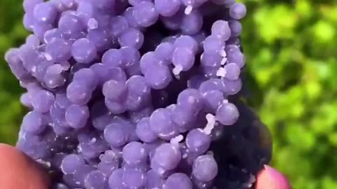 GRAPE AGATE CRYSTAL