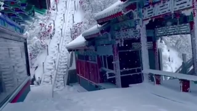 Winter in China is also beautiful😍 🇨🇳