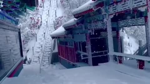 Winter in China is also beautiful😍 🇨🇳