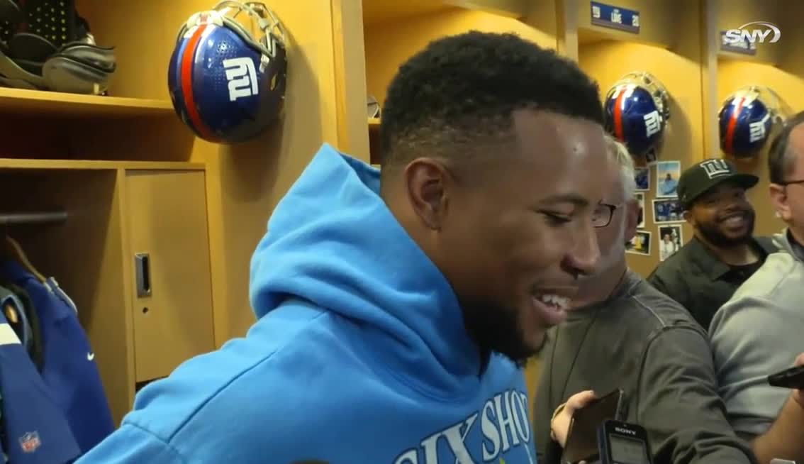 You'll Love This Answer From Saquon About OBJ Potentially Returning To New York