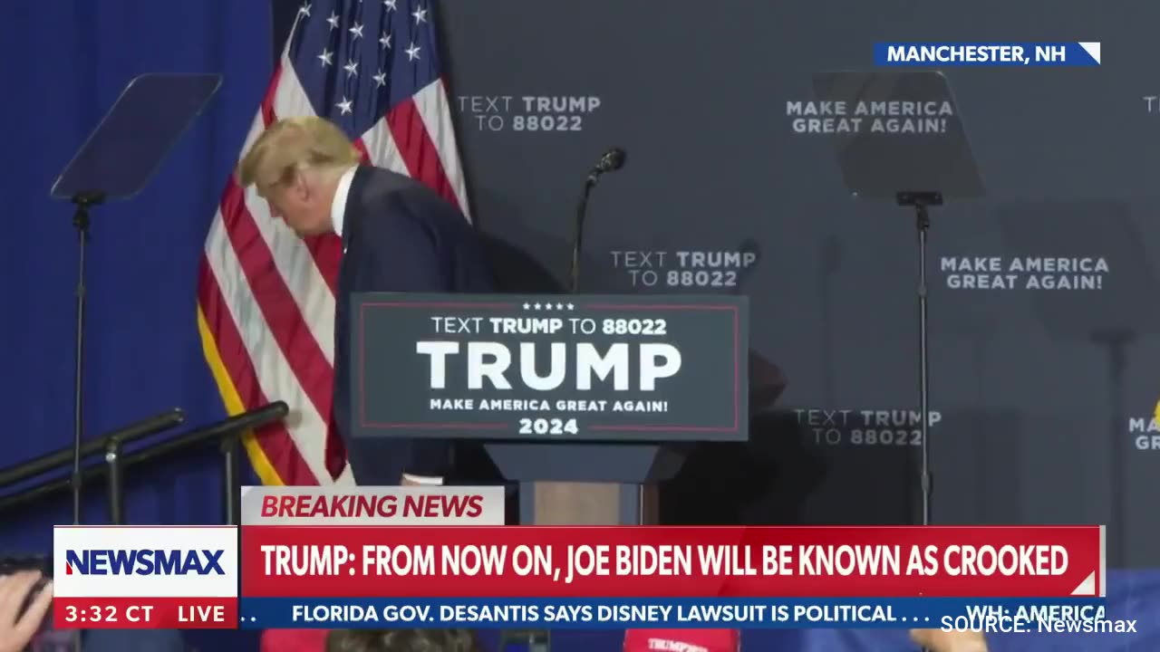 WATCH: Crowd Loses It As Trump Hilariously Imitates Biden On Stage