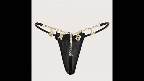 Chain G-String Lingerie