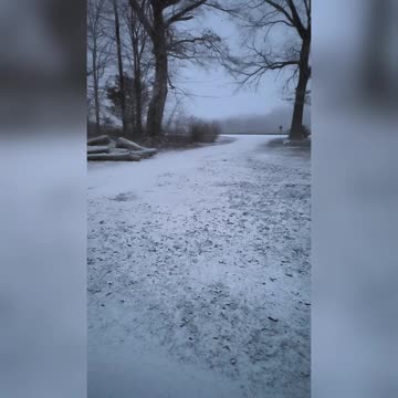 Snowflakes In Slow Motion