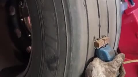 Repair the tire.