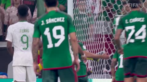 Luis Chavez stunner not enough Saudi Arabia v Mexico FIFA World Cup Qatar 2022