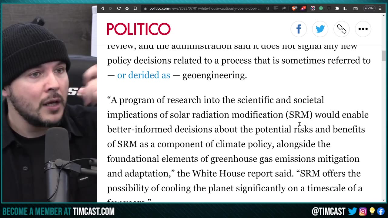 Biden Admin Explores BLOTTING OUT THE SUN To Stop Climate Change, Biden Goes FULL MR BURNS