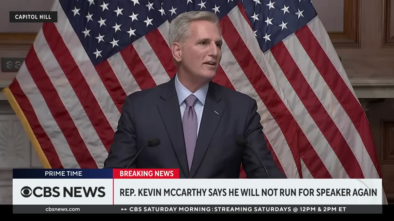 Kevin McCarthy Replaced As Speaker Of The House In Historic Vote