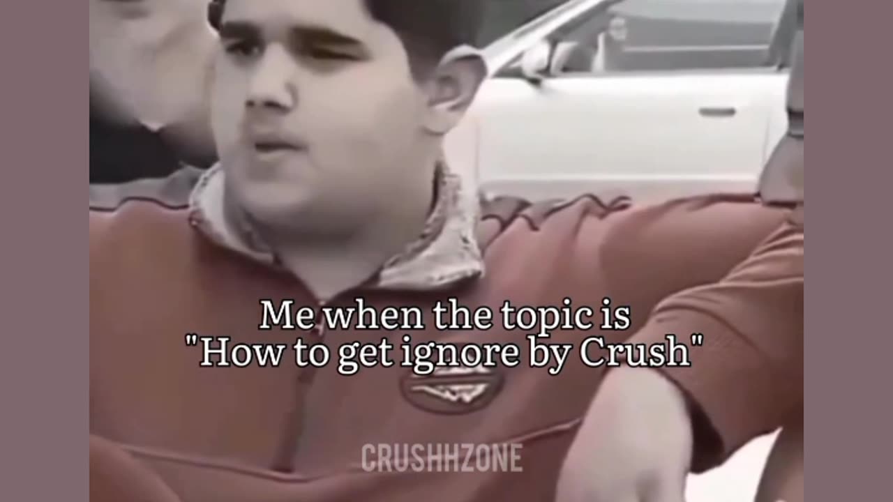 When the topic Is " How to Ignore By the Crush